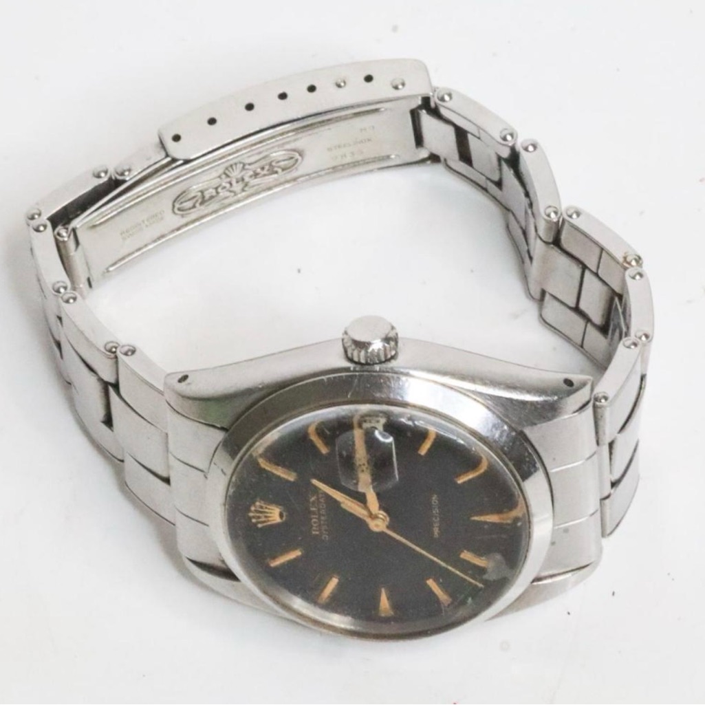 Rolex Oysterdate Precision 6694 Watch 34mm
